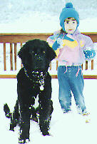 Valerie & Niki in the snow
